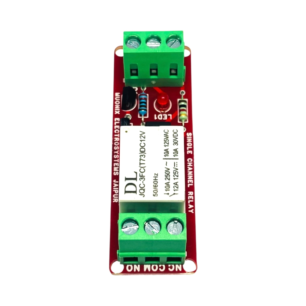 Muonix Relay Module 1ch 12v 10a (RLL00001) view 2